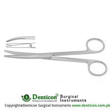 Lexer Dissecting Scissor Curved Stainless Steel, 16 cm - 6 1/4"